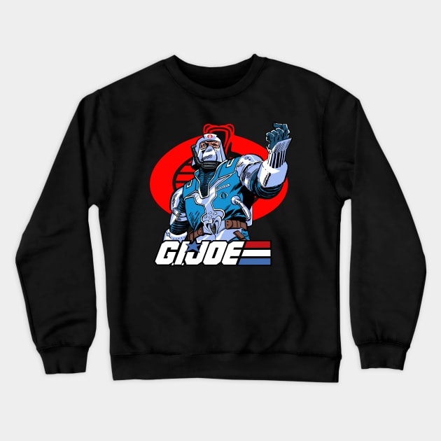 Battle Armor Cobra Commander Crewneck Sweatshirt by MikeBock